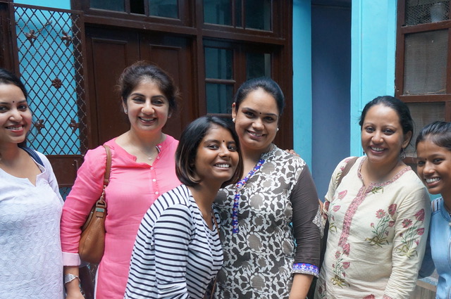 South Asia 4 - Amrita with SBT Staff and Kids